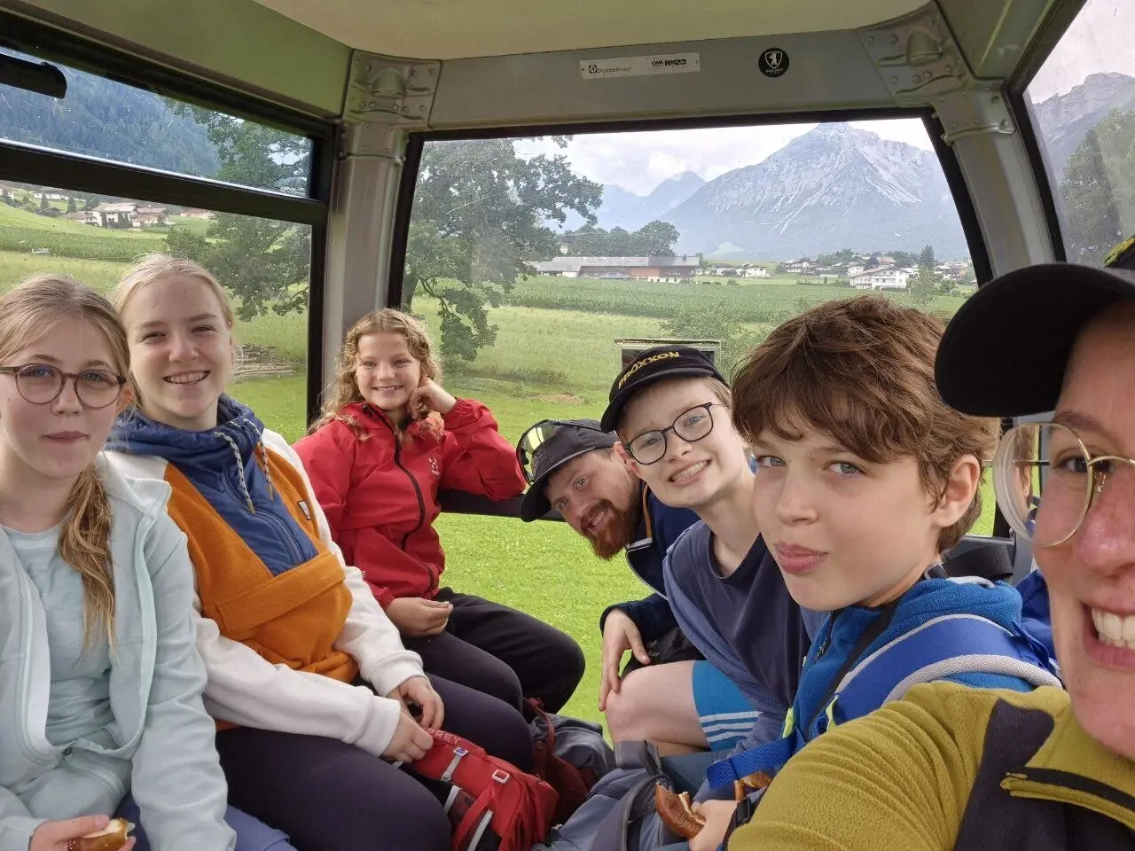 Sommerfahrt 2025 Gondel-Selfie | © Deriya Taron